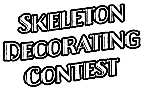 halloween skeleton decorating contest 500
